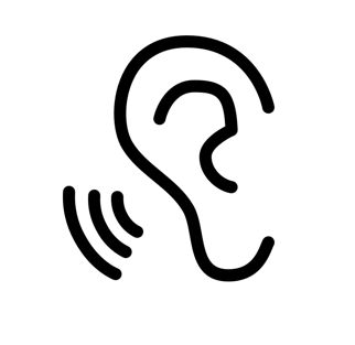 hearing helper live captions logo