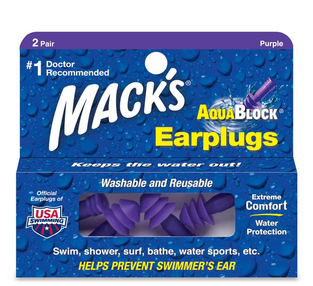 Mack's surf ear plugs